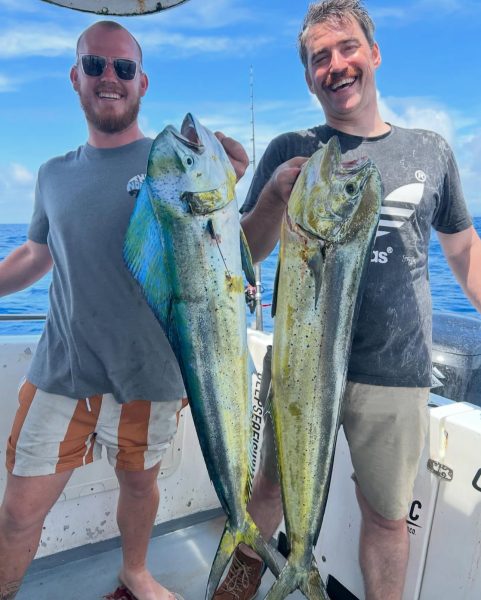 Deep sea fishing co Noosa map advetising